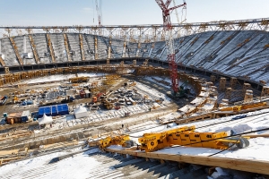 Строительство стадиона Волгоград-Арена